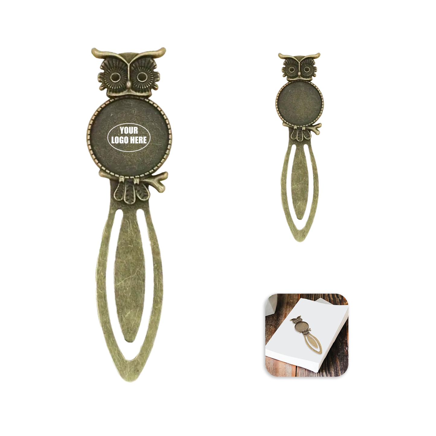 Vintage Owl Photo Page Holder