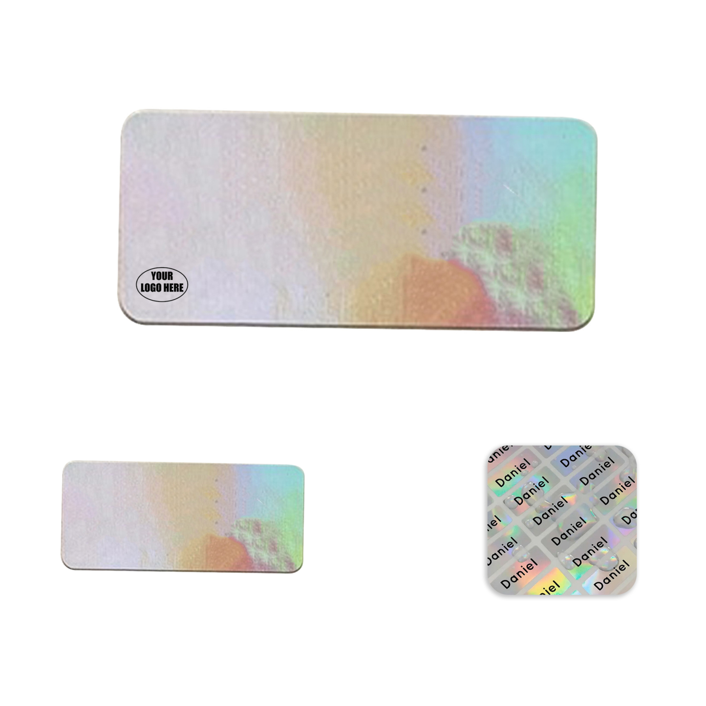 Reflective Custom Name Label