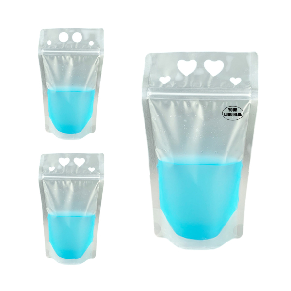Clear Sealable Drink Carry Pouch