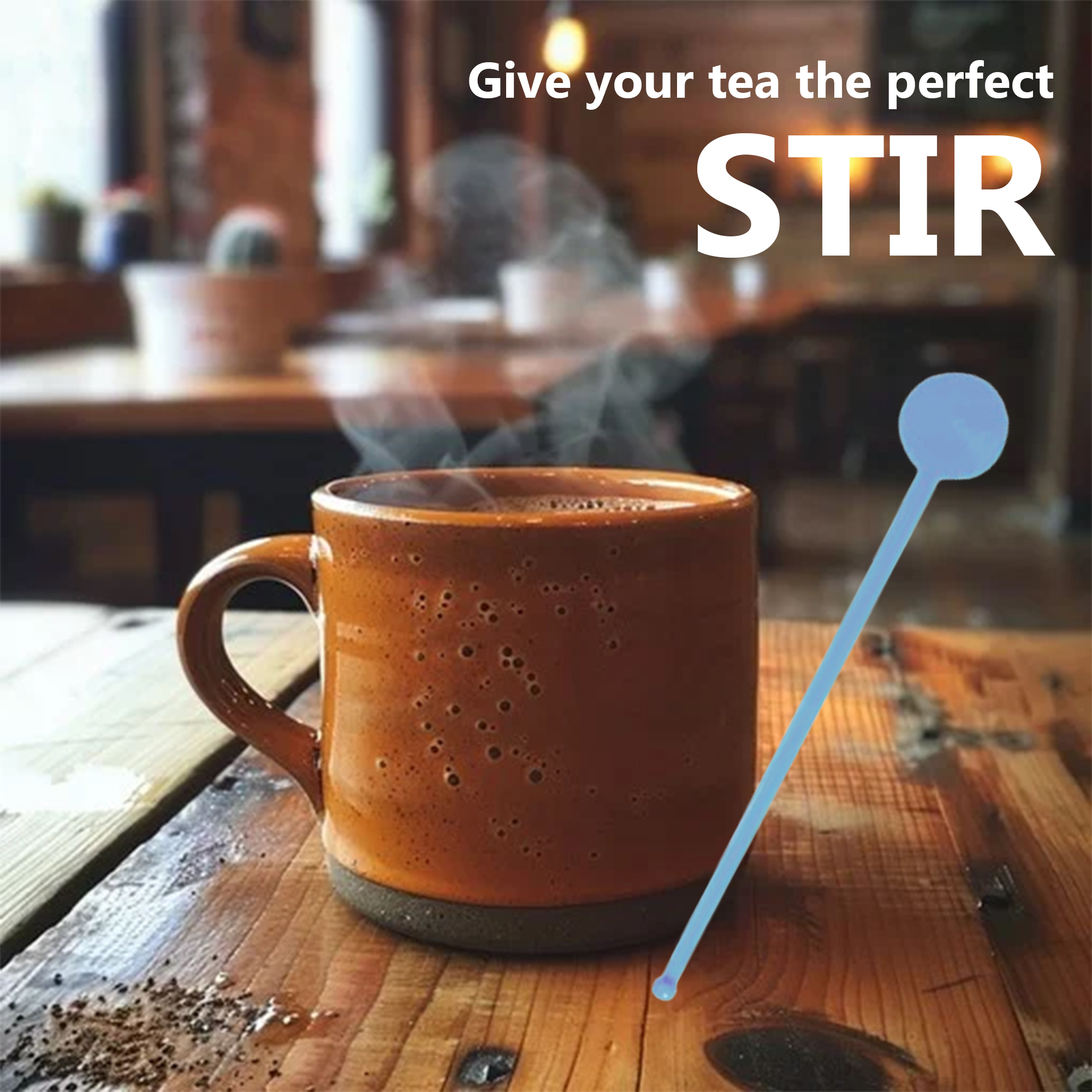 Eco Polystyrene Custom Drink Stirrer