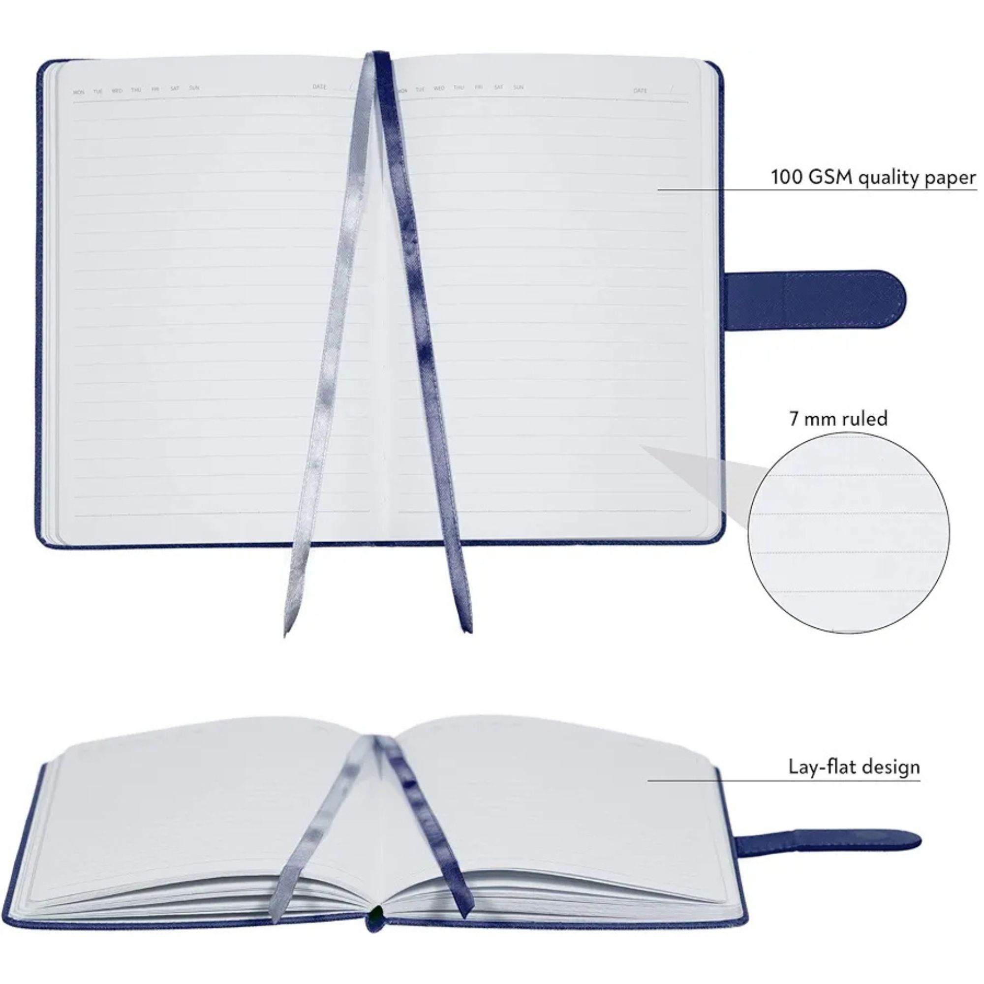 Custom Premium Leather-Bound Journal