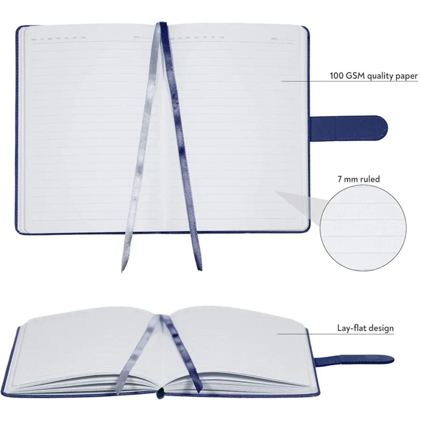 Custom Premium Leather-Bound Journal