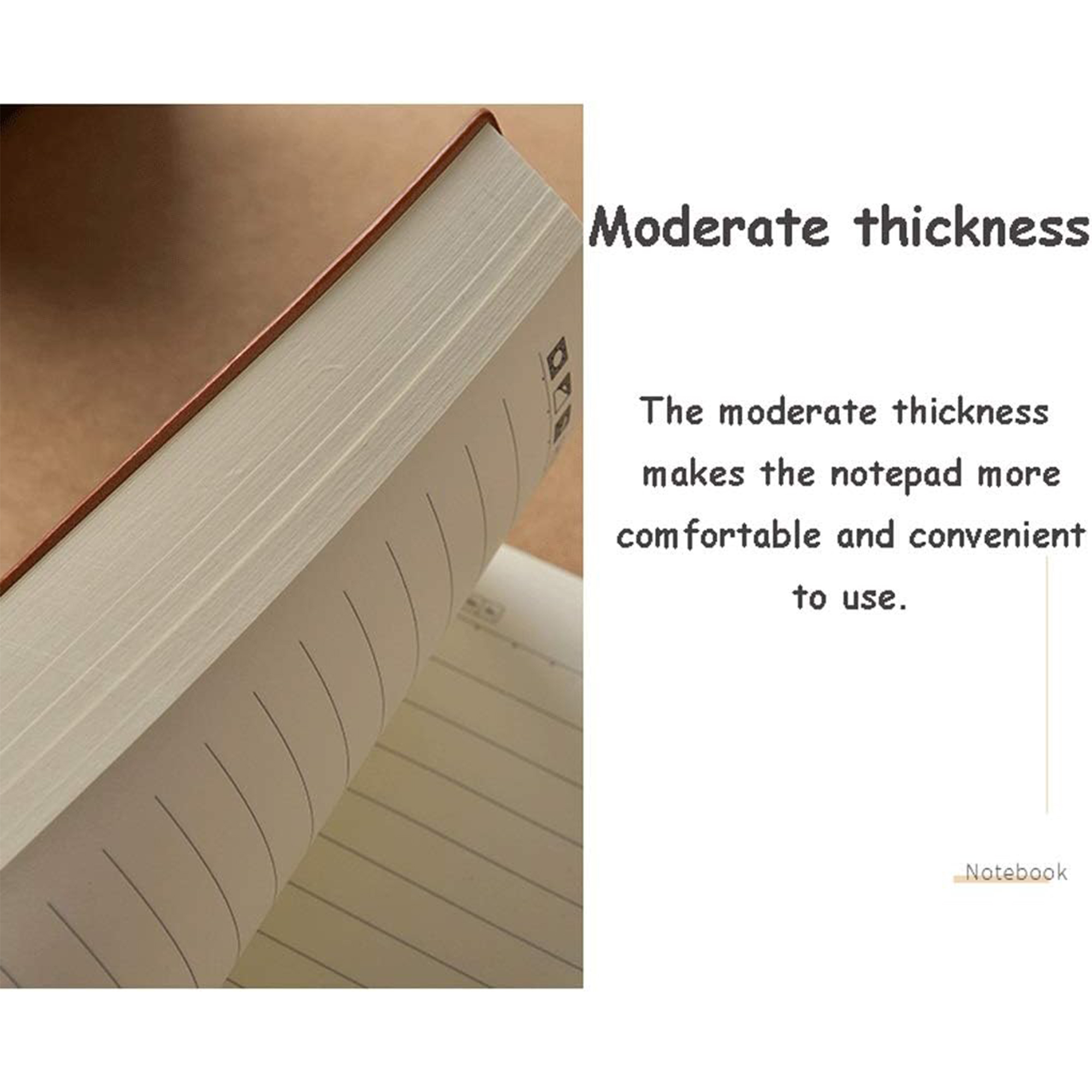 Elegant Custom Sheep Leather Business Notebook