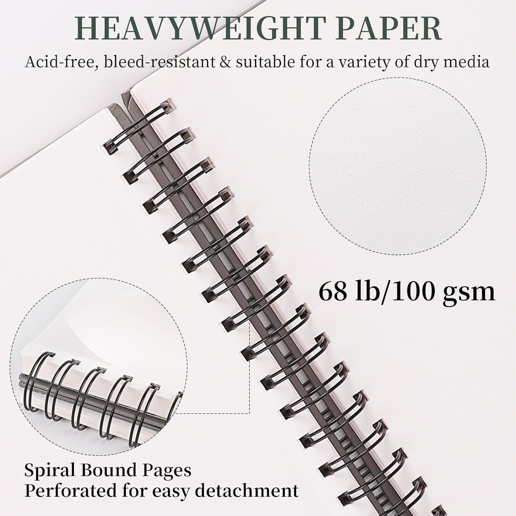 Compact Custom Spiral Notebook