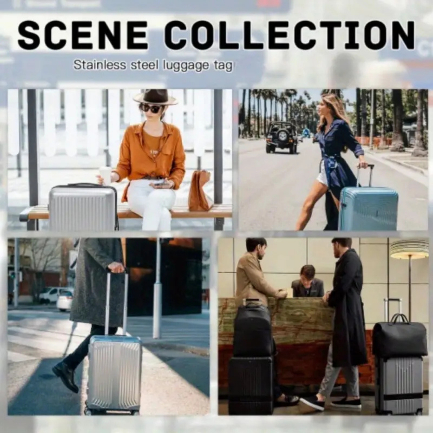 Premium Custom Travel Bag Tag