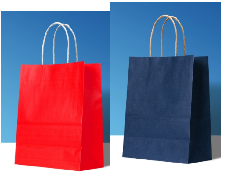Eco Kraft Shopping Paper Bags