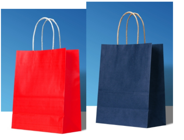 Eco Kraft Shopping Paper Bags