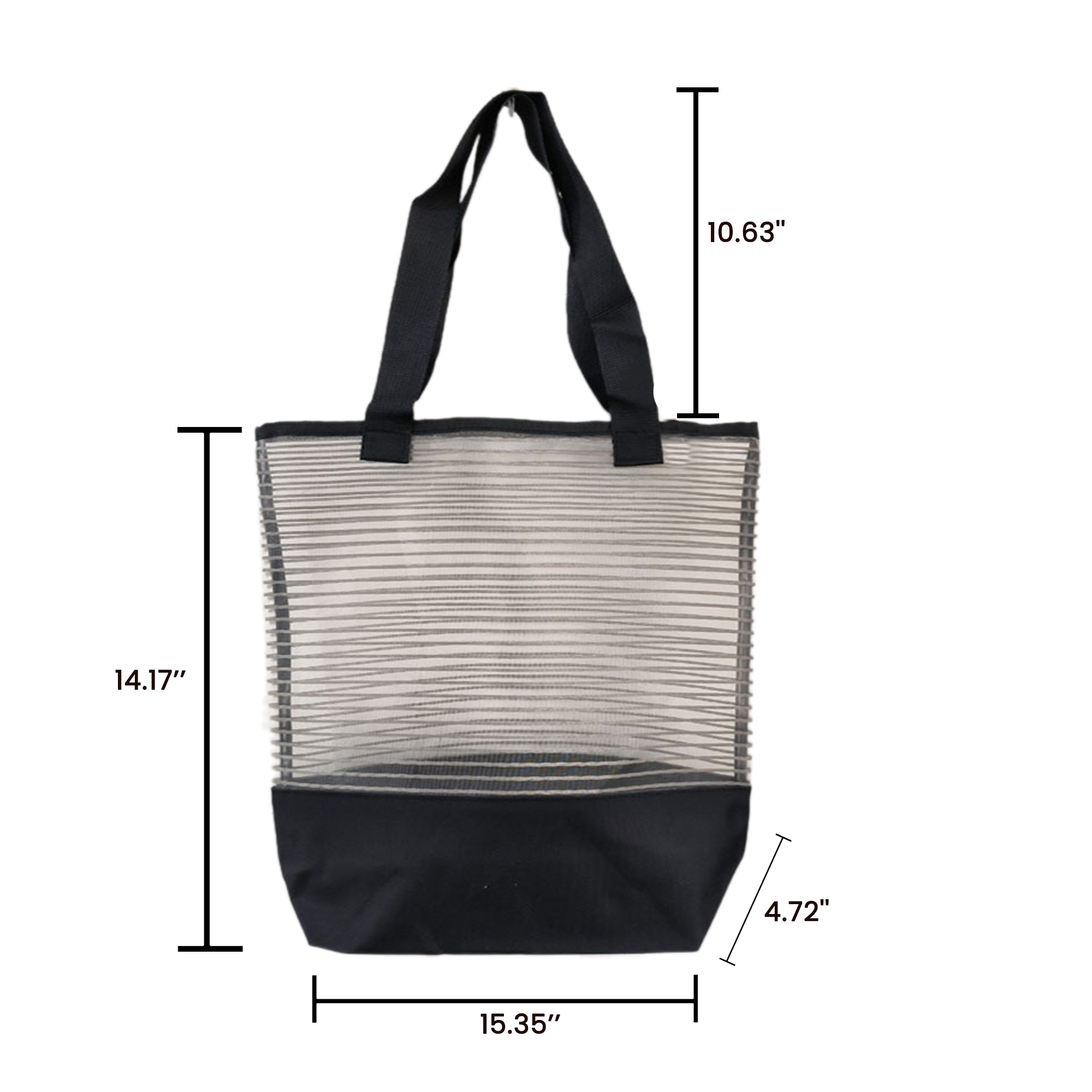 Custom Reusable Mesh Grocery Tote Bag