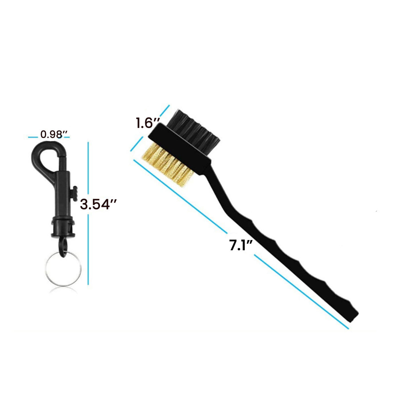 Custom Logo Golf Club Cleaning Brush