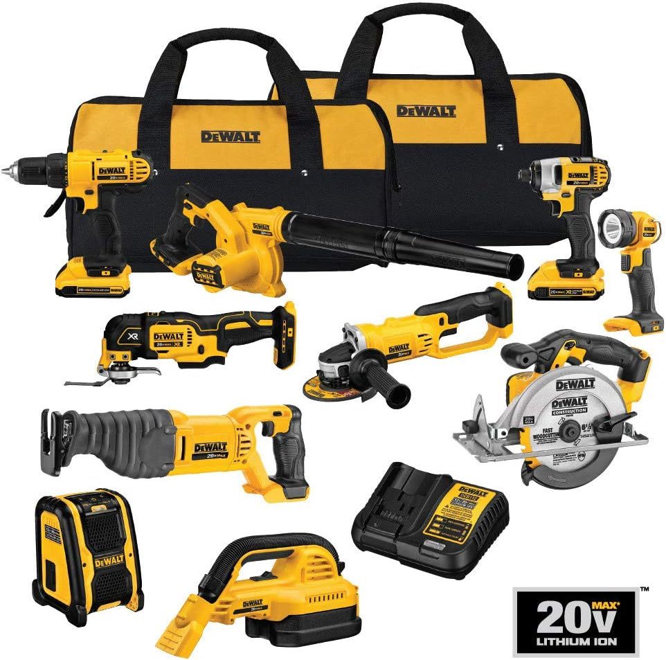 DEWALT 20V MAX Power Tool Combo Kit