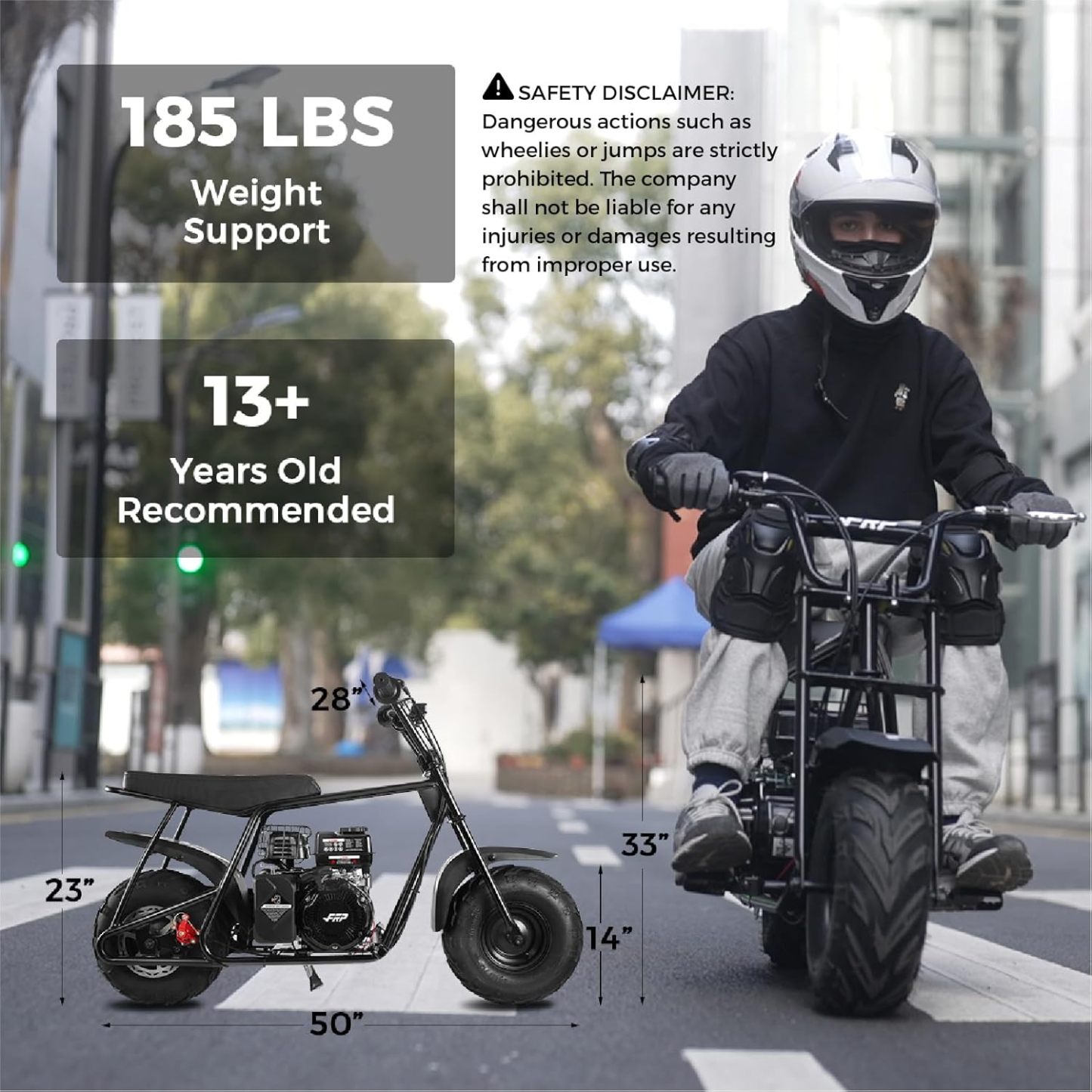 FRP Mini Dirt Bike GMB100