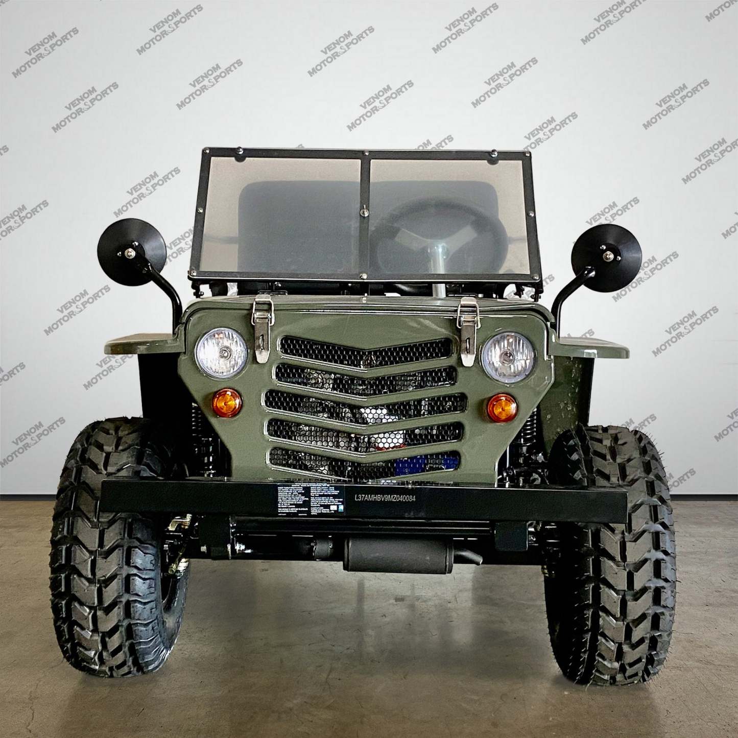  125cc Mini Jeep | Willys Edition | PAZ125-1 | 3-Speed
