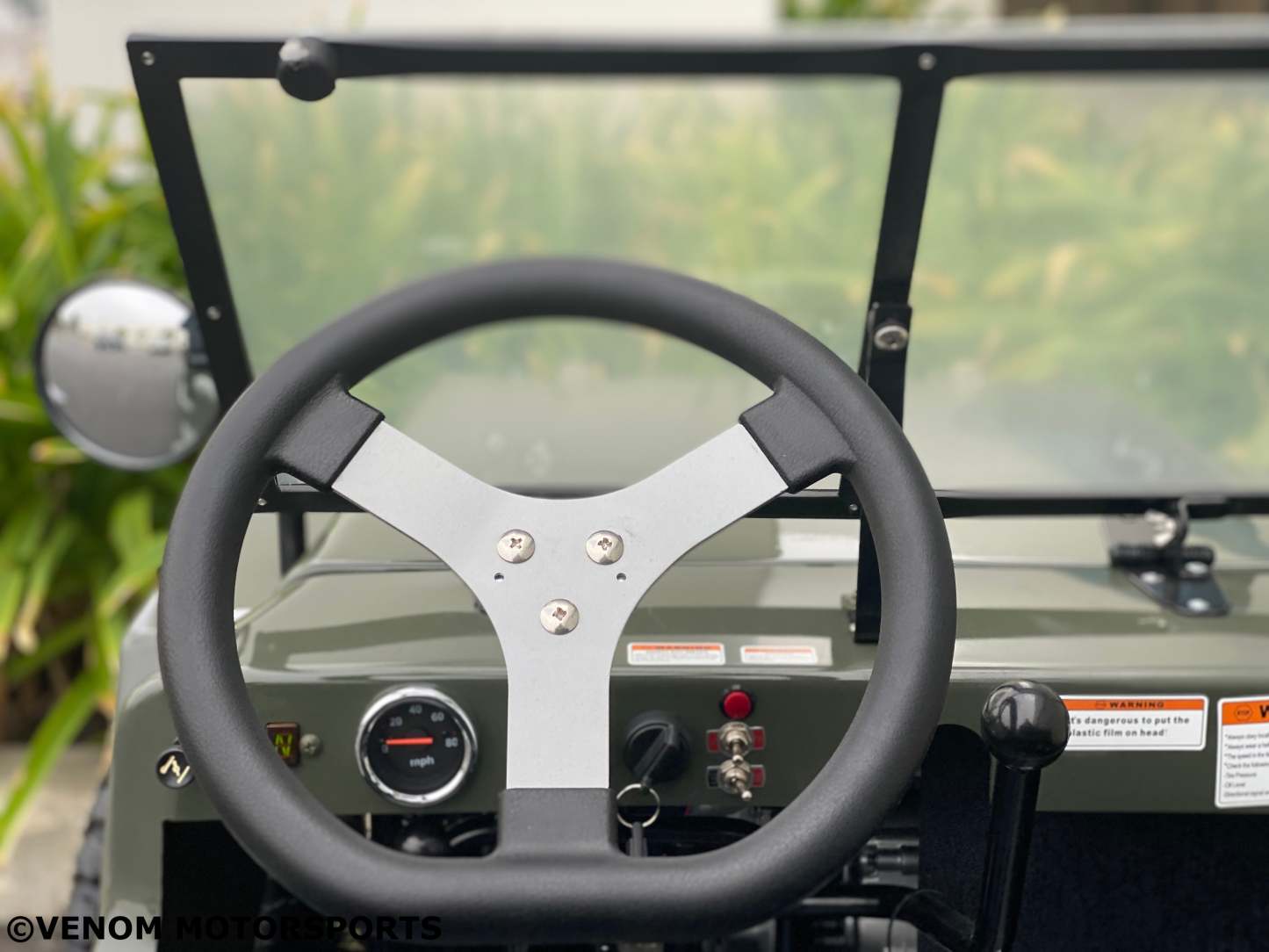  125cc Mini Jeep | Willys Edition | PAZ125-1 | 3-Speed