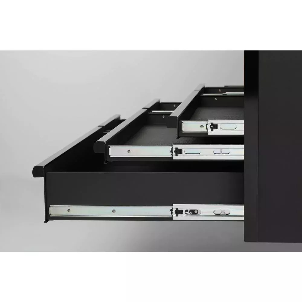 HEAVY-DUTY 52 IN. W 6-DRAWER, DEEP TOOL CHEST IN MATTE BLACK-Kikonat