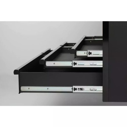 HEAVY-DUTY 52 IN. W 6-DRAWER, DEEP TOOL CHEST IN MATTE BLACK-Kikonat