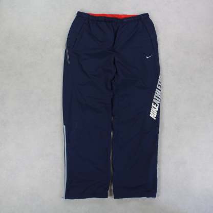 RARE 2000s Baggy Trackpants Navy-Kikonat