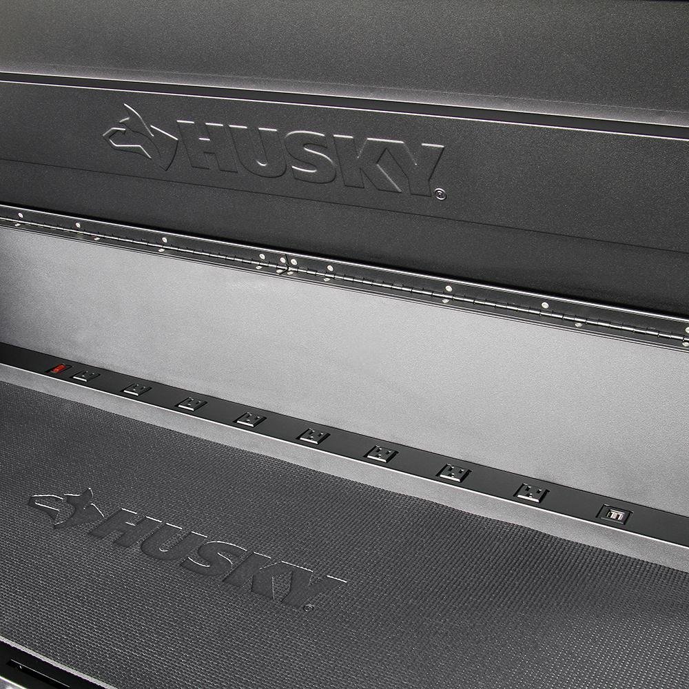 56 in. W 23-Drawer, Deep Combination Tool Chest and Rolling Cabinet Set in Matte Black-Kikonat