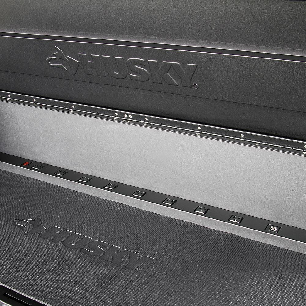 56 in. W 23-Drawer, Deep Combination Tool Chest and Rolling Cabinet Set in Matte Black-Kikonat