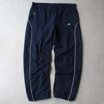 RARE 2000s Baggy Trackpants Navy-Kikonat