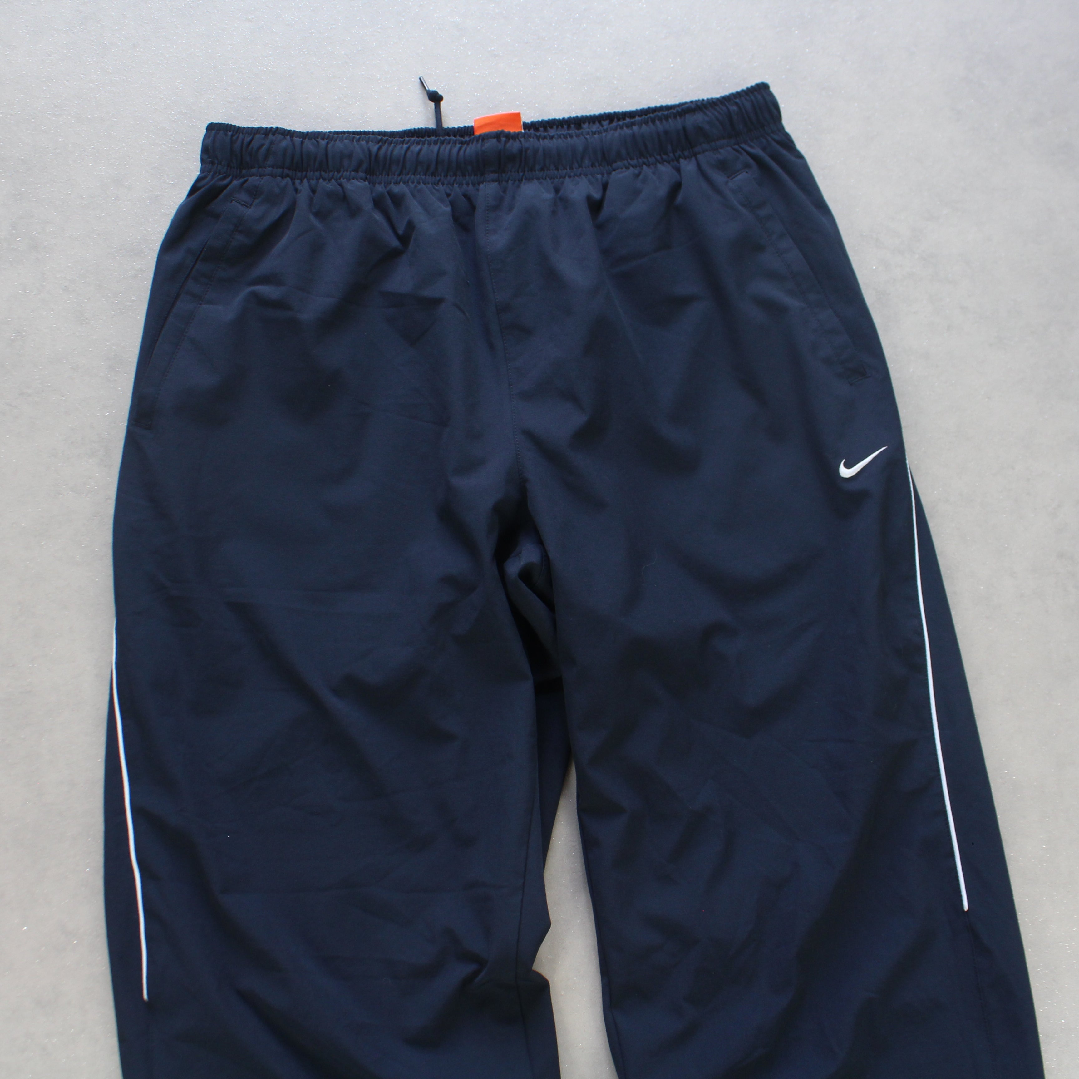 RARE 2000s Baggy Trackpants Navy-Kikonat