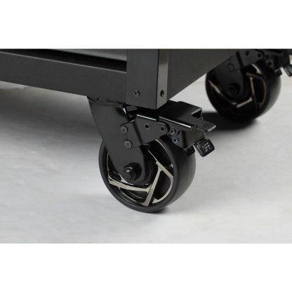 Industrial 41 in. W x 21.5 in. D 15-Drawer Tool Chest and Cabinet Combo in Matte Black-Kikonat