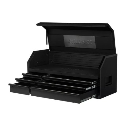 HEAVY-DUTY 52 IN. W 6-DRAWER, DEEP TOOL CHEST IN MATTE BLACK-Kikonat