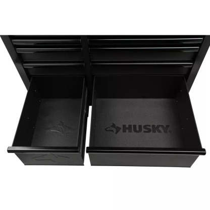 INDUSTRIAL 41 IN. W X 21.5 IN. D 11-DRAWER ROLLING CABINET TOOL CHEST IN MATTE BLACK-Kikonat