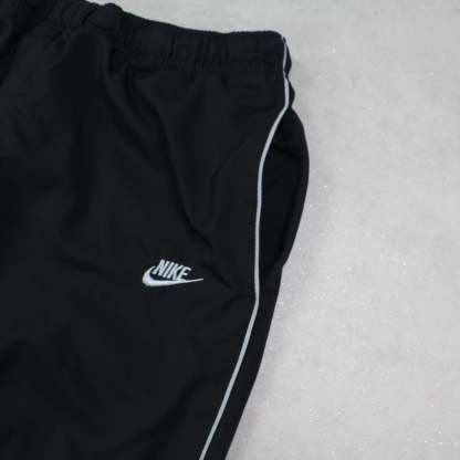 RARE 2000s Baggy Trackpants Black-Kikonat