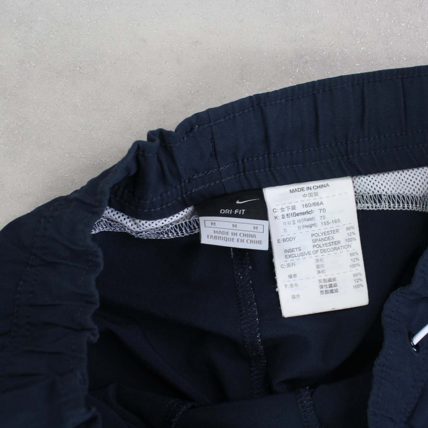 RARE 00s Womens Trackpants Navy-Kikonat