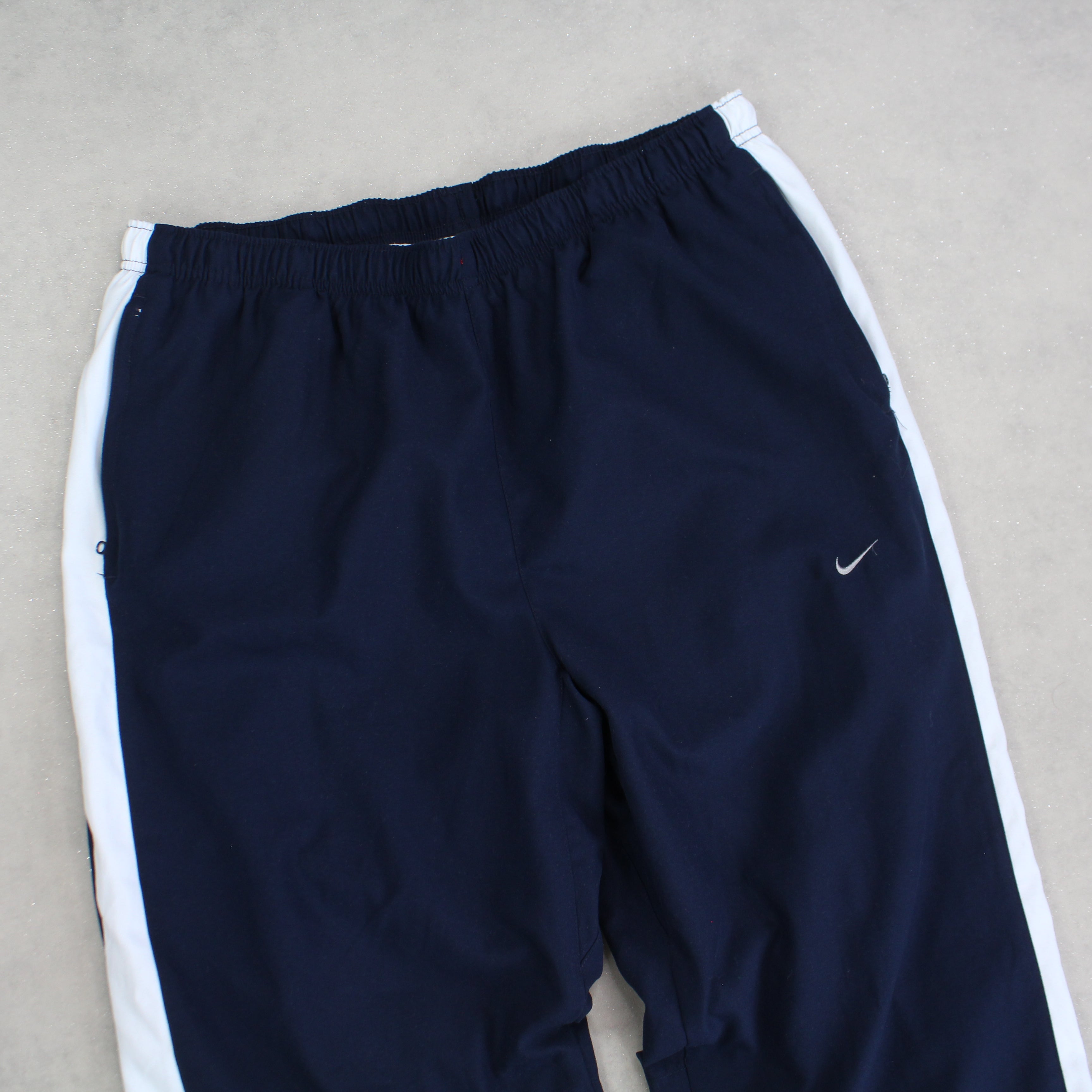 RARE 2000s Baggy Trackpants Navy-Kikonat