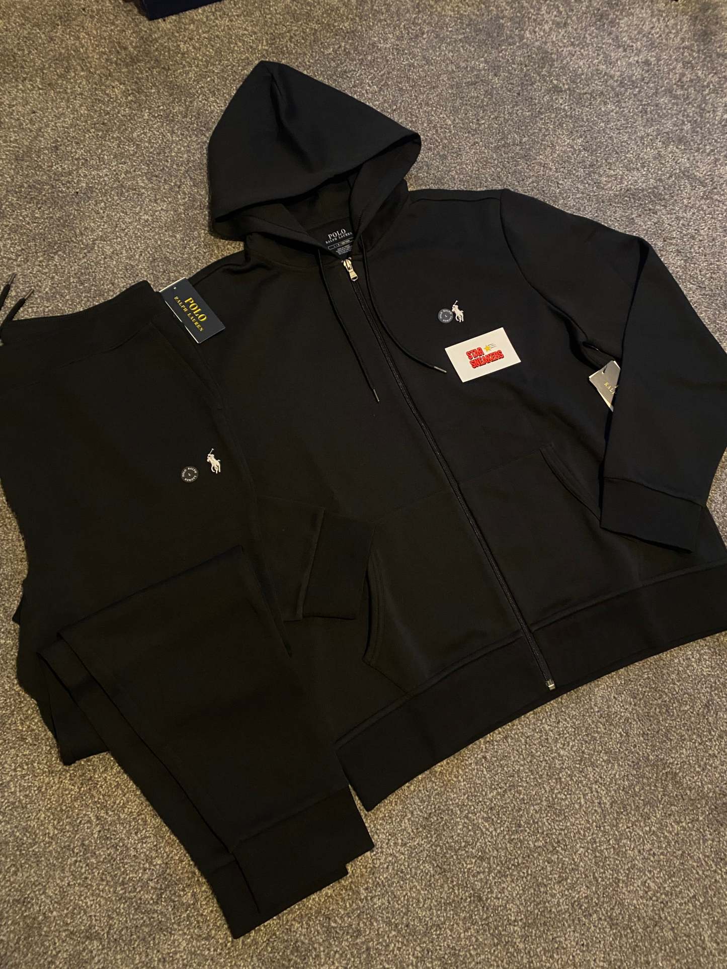 RL Tracksuit Black-Kikonat