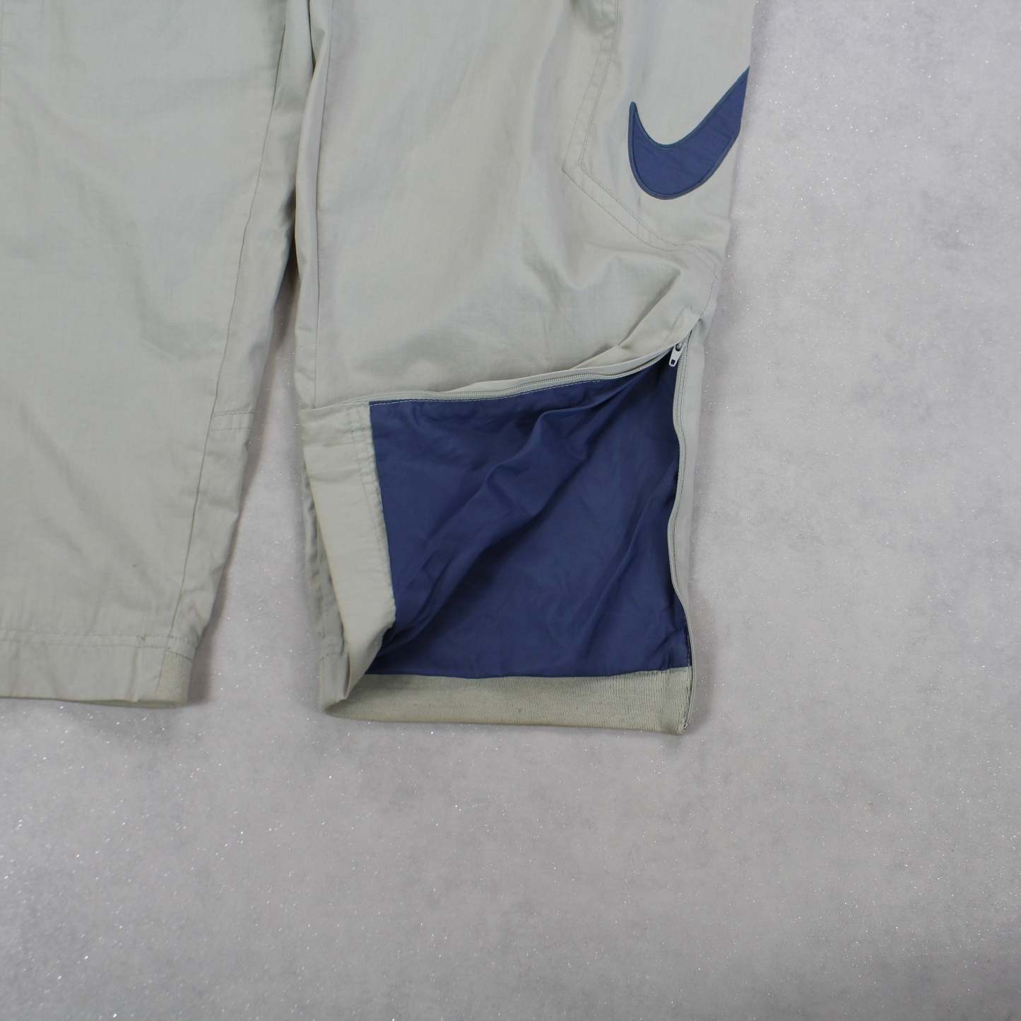 RARE 90s Trackpants Cream-Kikonat
