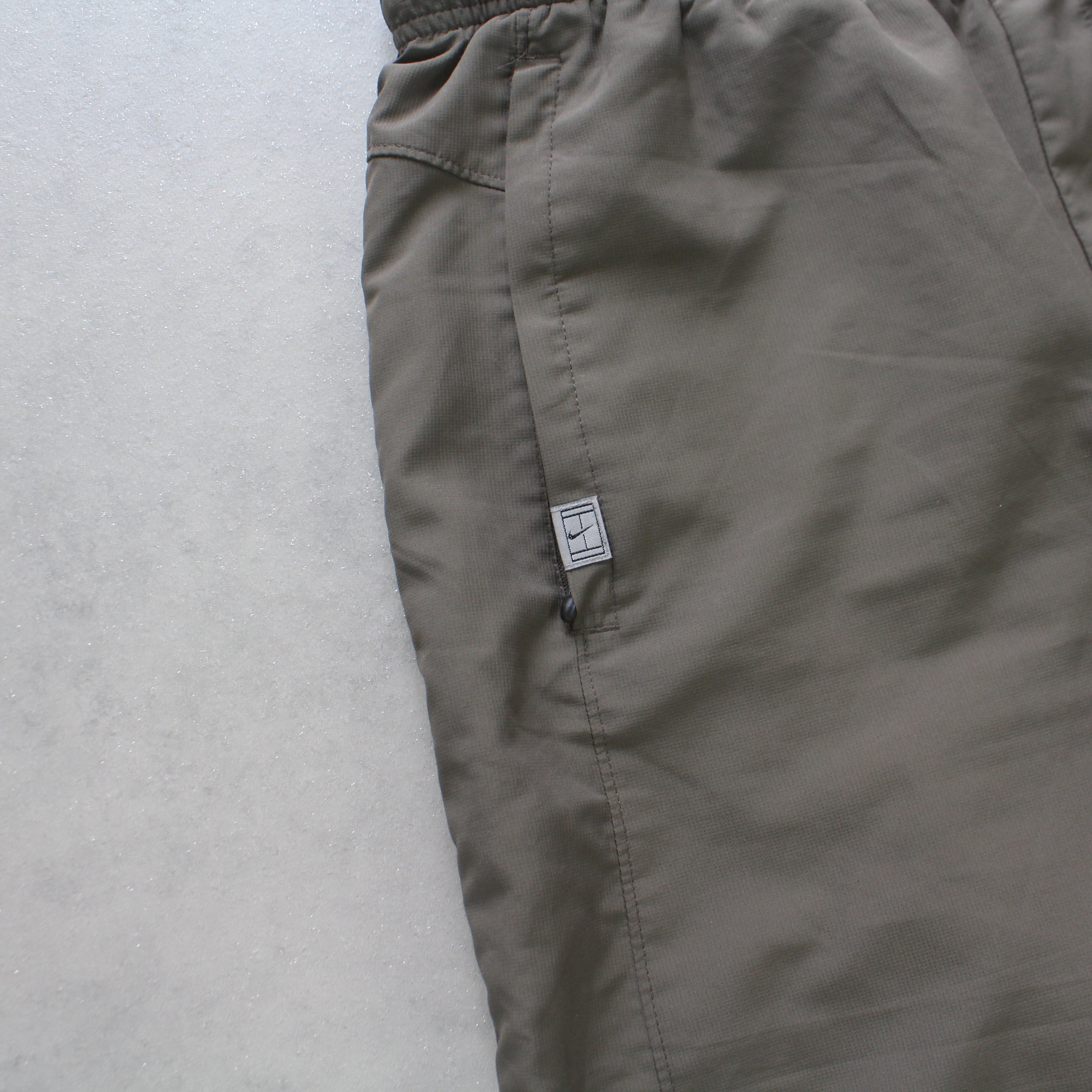 RARE 2000s Baggy Trackpants Light Brown-Kikonat