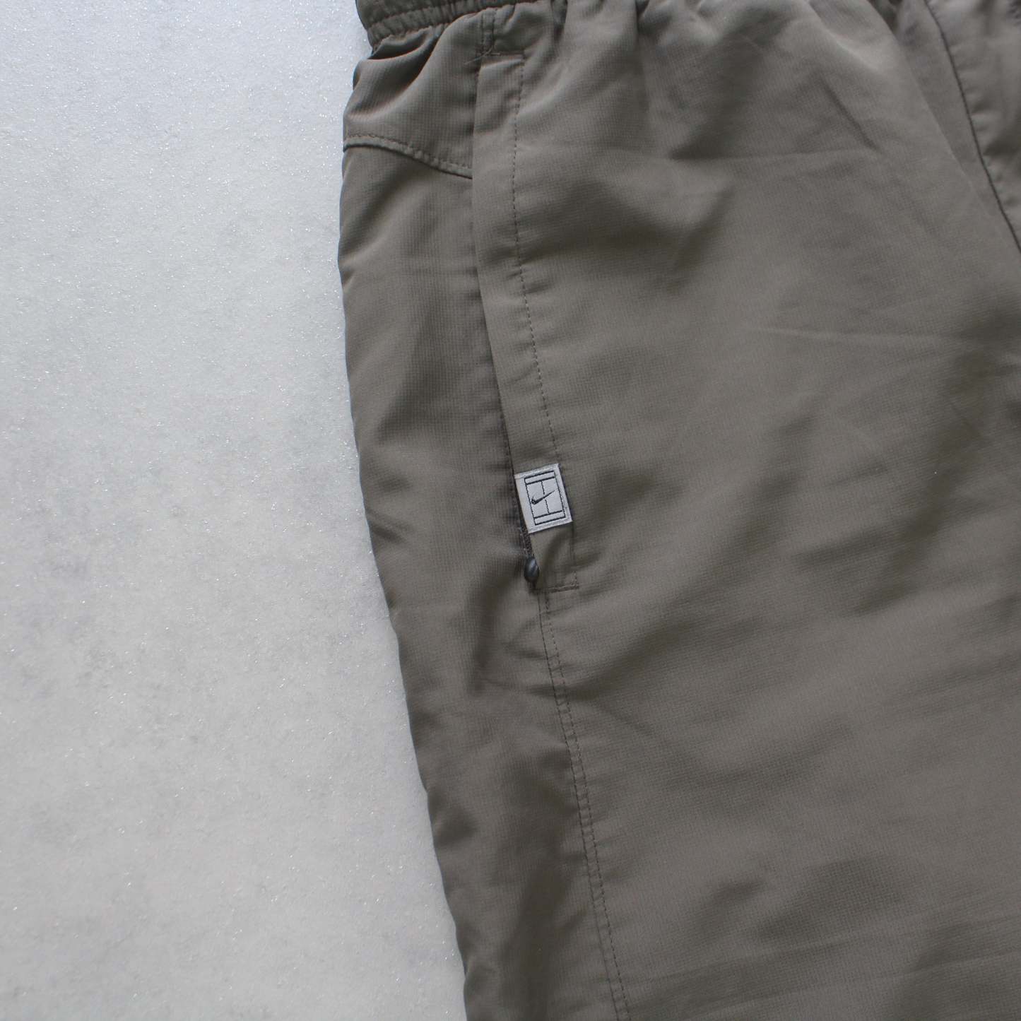 RARE 2000s Baggy Trackpants Light Brown-Kikonat