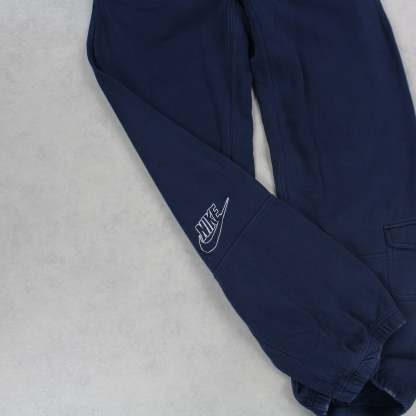 RARE 2000s Cargo Joggers Navy-Kikonat