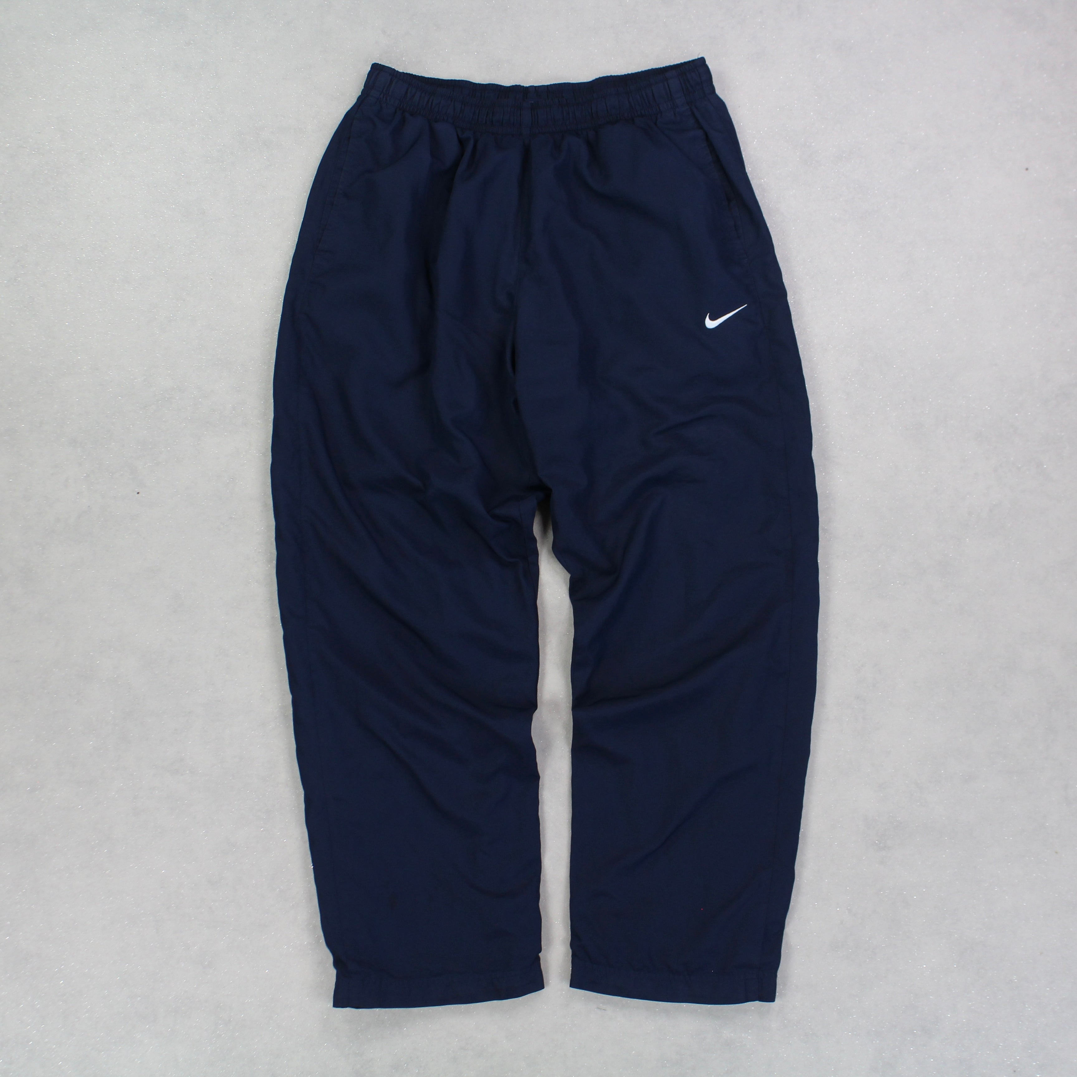 2000s Baggy Trackpants Navy-Kikonat