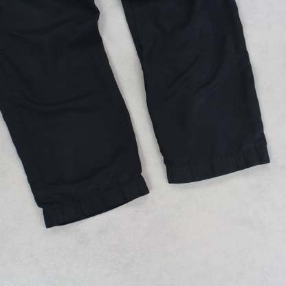 RARE 2000s Trackpants Black-Kikonat