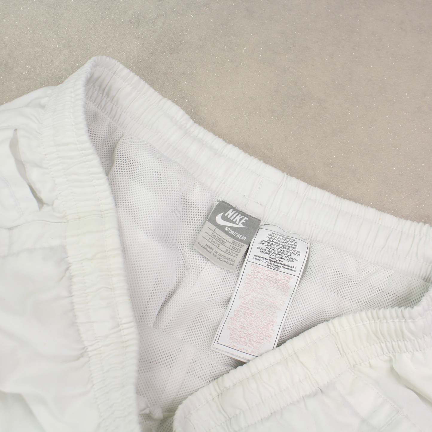 RARE 2000s Trackpants White-Kikonat