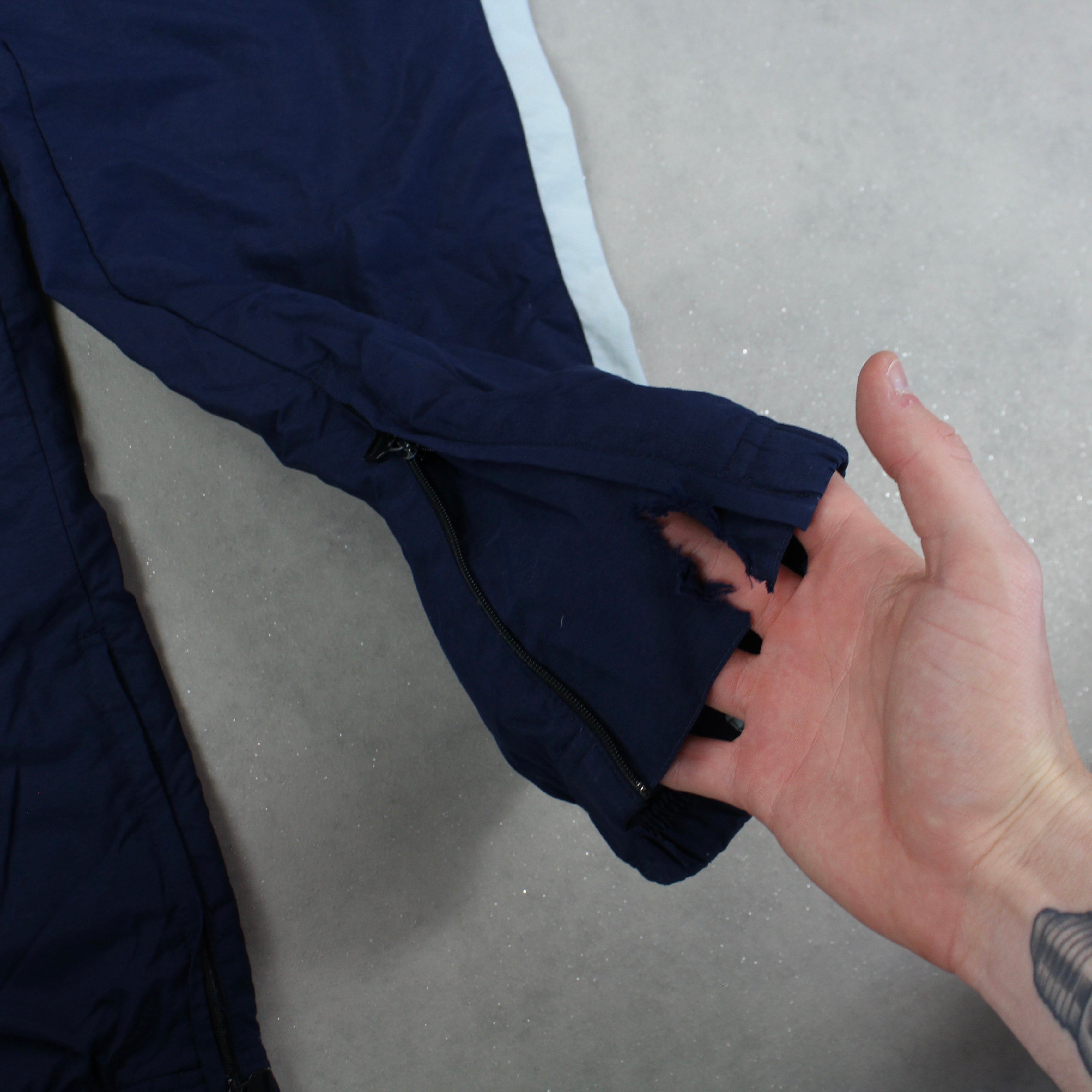 RARE 00s Trackpants Navy-Kikonat