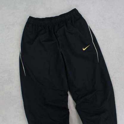 RARE 2000s Trackpants Black-Kikonat