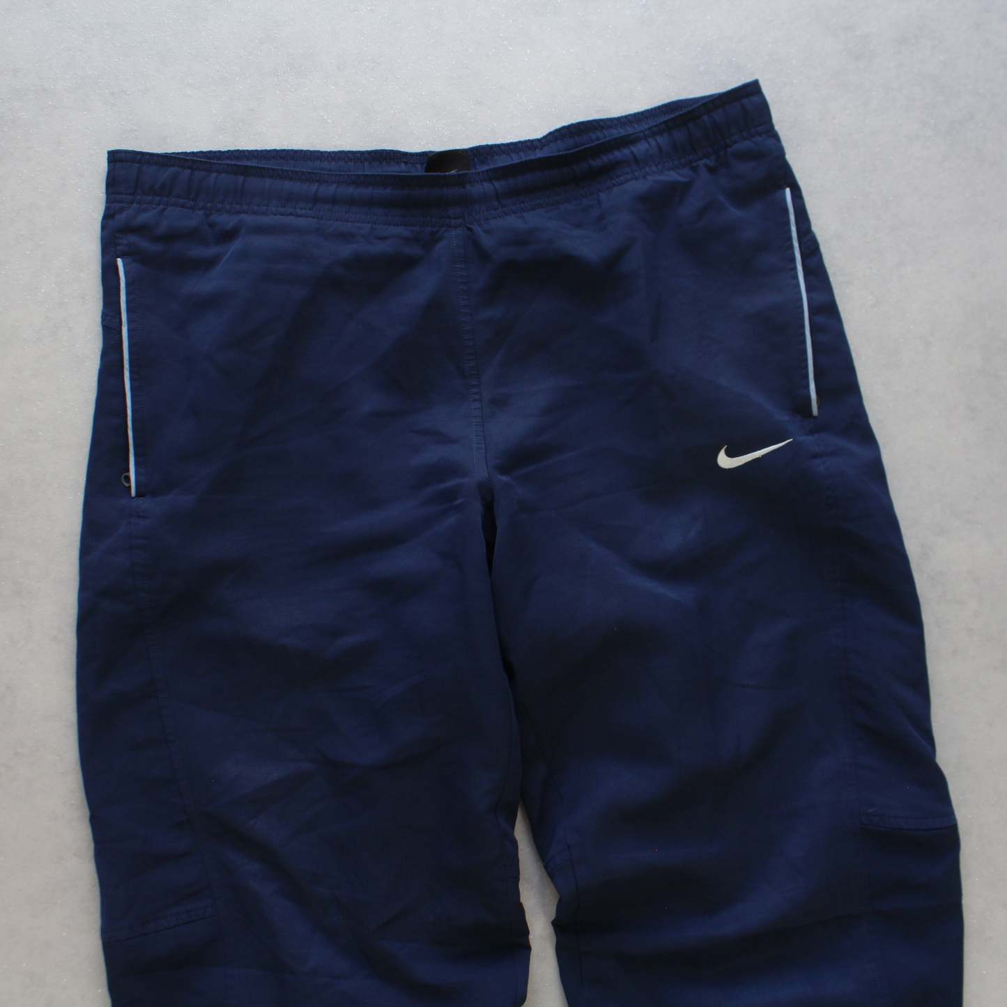 2000s Trackpants Navy-Kikonat
