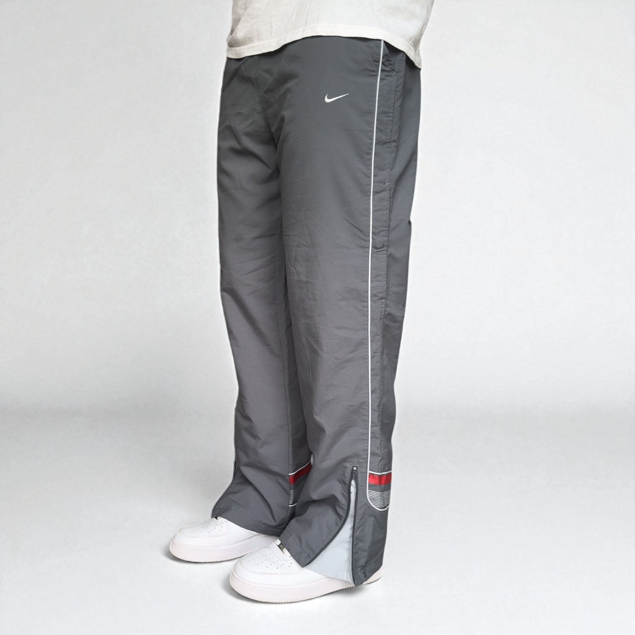 RARE 2000s Trackpants Grey-Kikonat