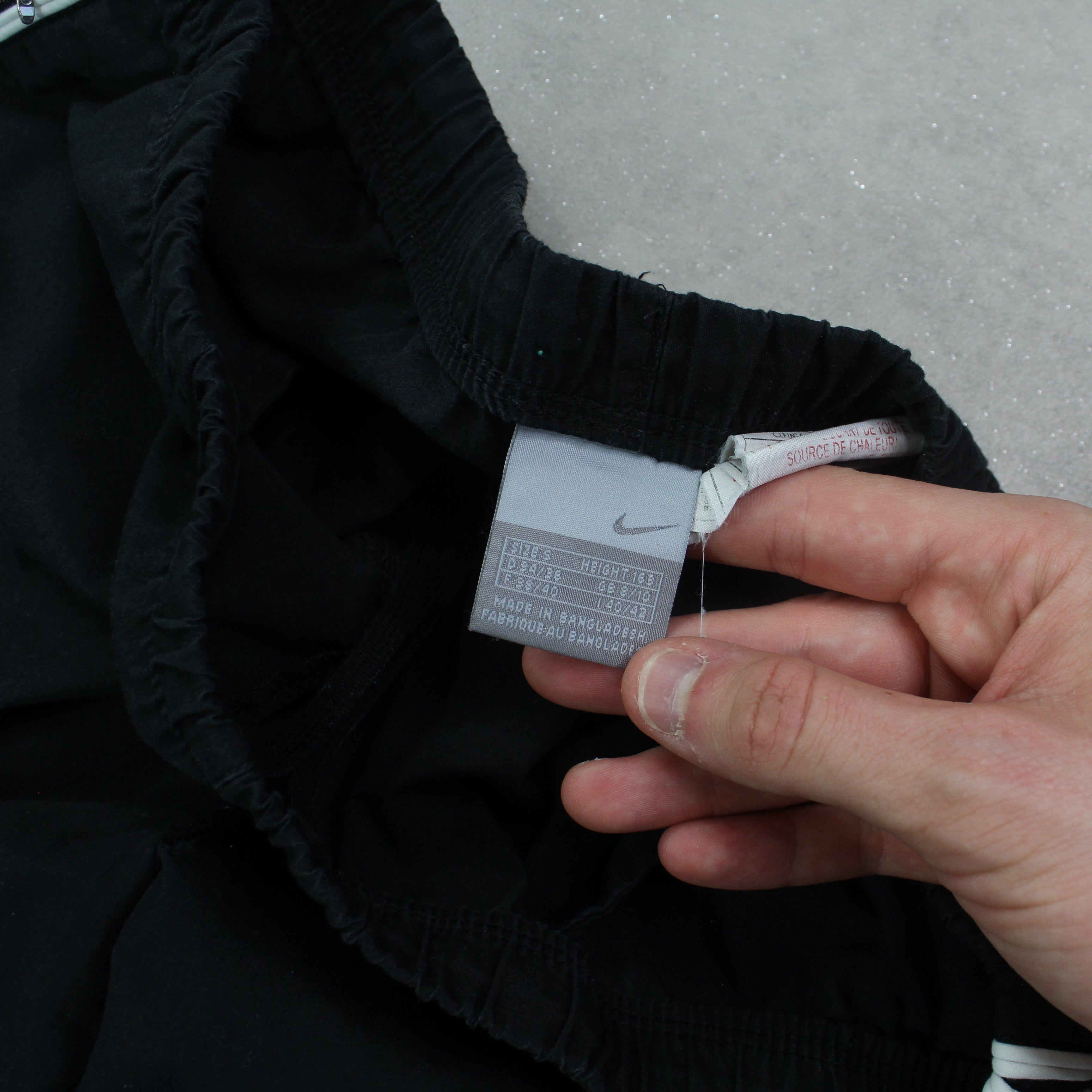 SUPER RARE 2000s Trackpants Black-Kikonat