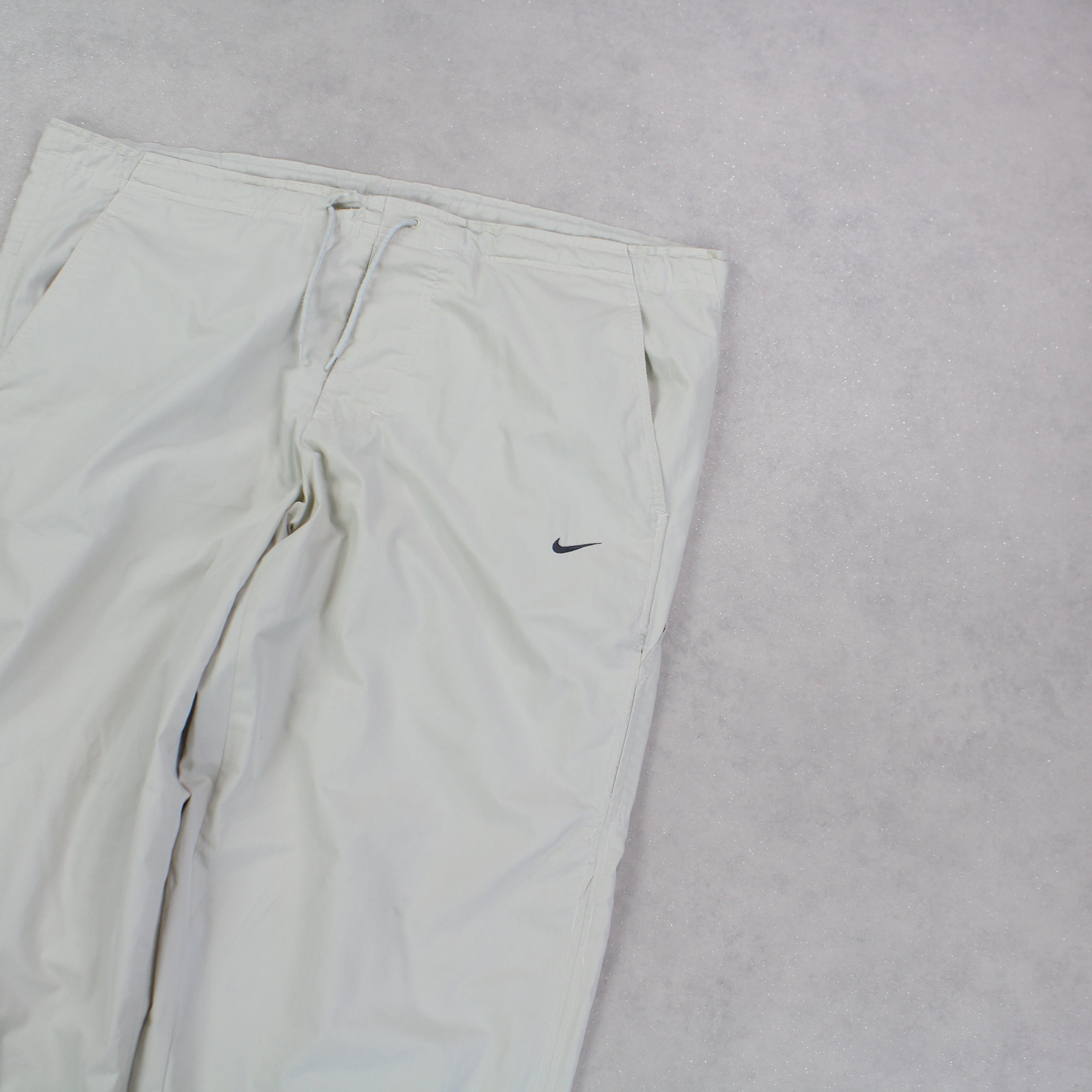 RARE 00s Trackpants Cream-Kikonat