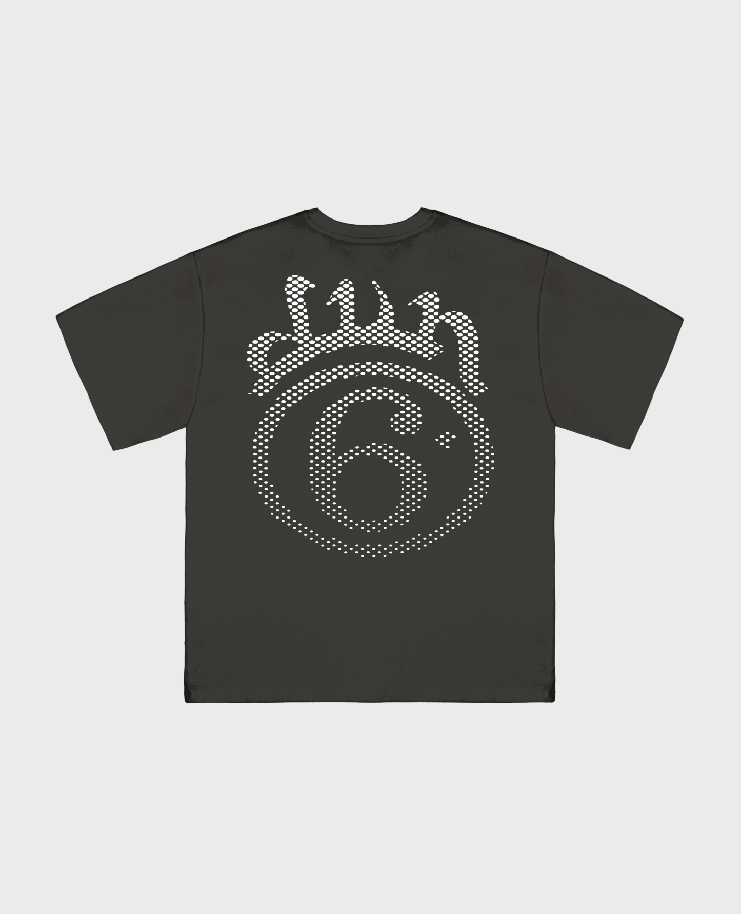 DARK HOLE PRINT T-SHIRT-Kikonat