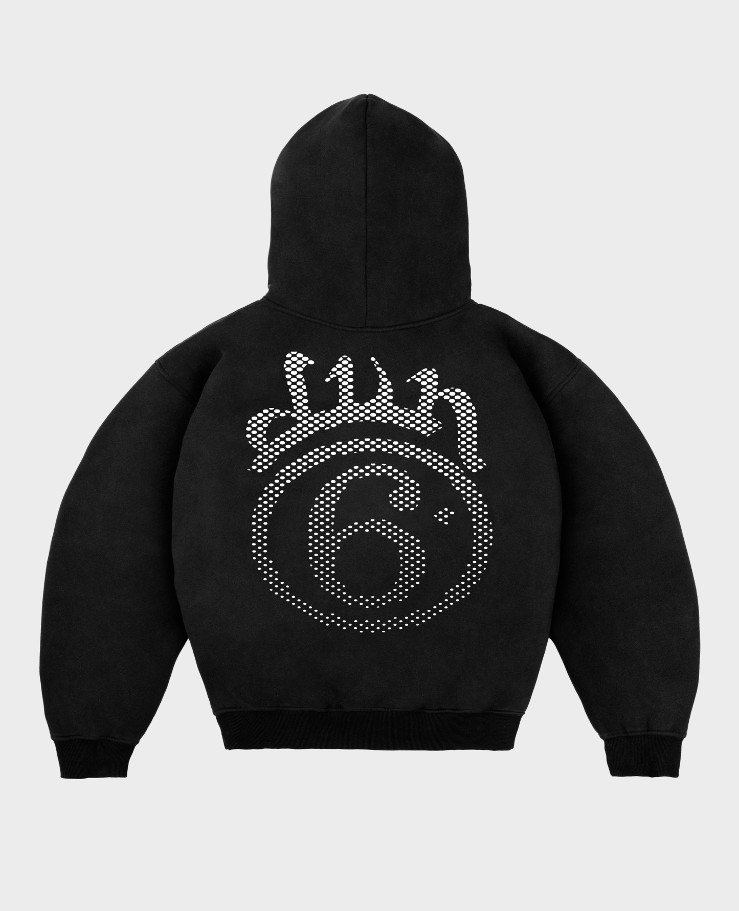 BLACK HOLE PRINT ZIP-Kikonat