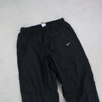 RARE 2000s Trackpants Black-Kikonat