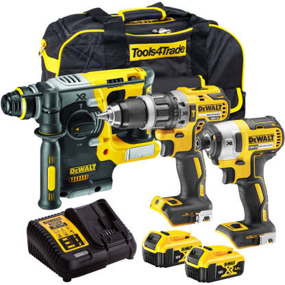 3 Piece 18V Li-ion Kit 2 x 5.0Ah Batteries & Charger T4TKIT-174-Kikonat