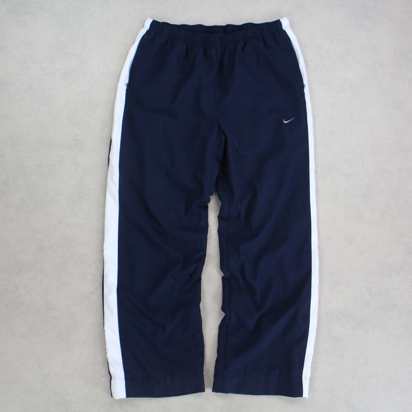 RARE 2000s Baggy Trackpants Navy-Kikonat