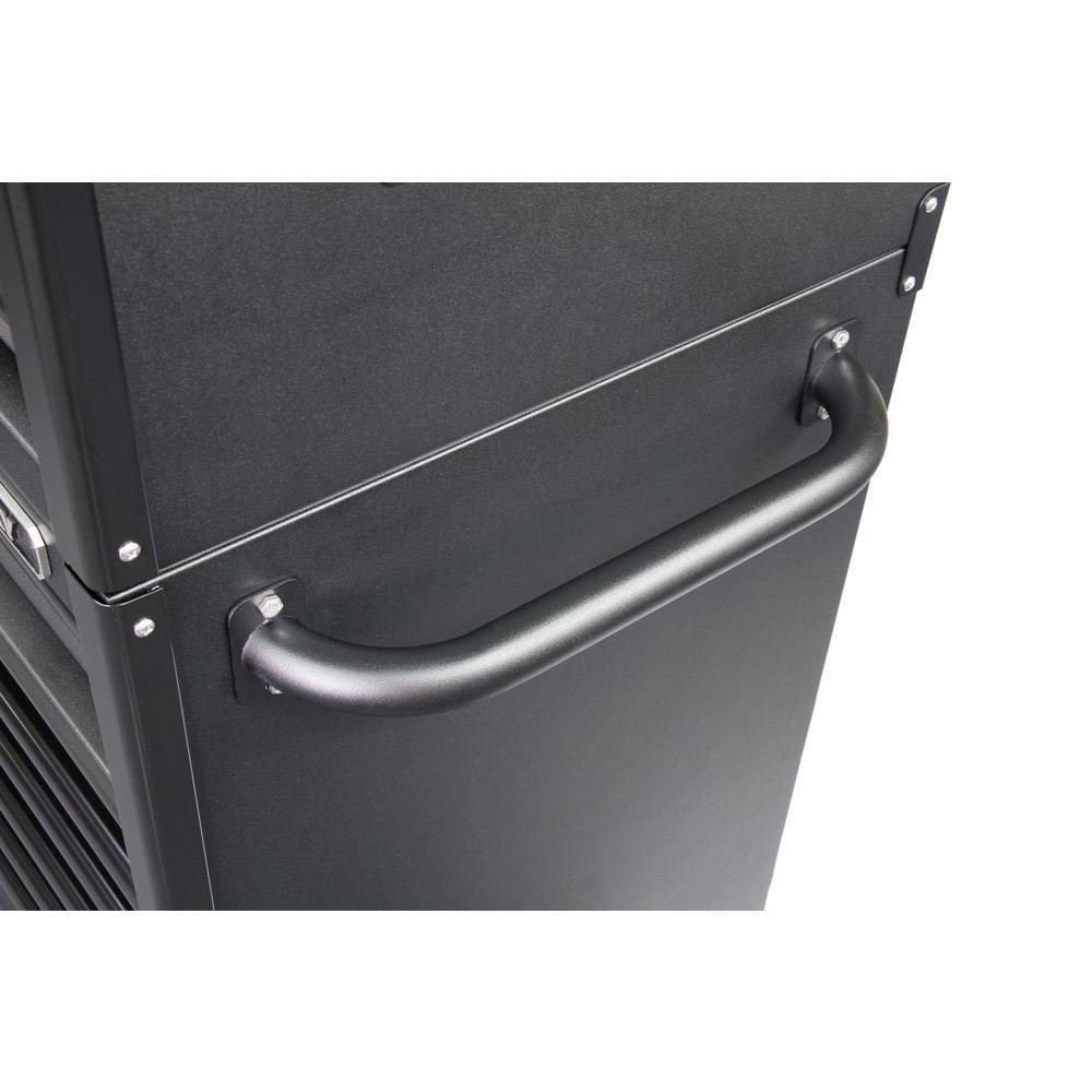 56 in. W 23-Drawer, Deep Combination Tool Chest and Rolling Cabinet Set in Matte Black-Kikonat